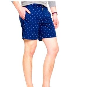 J Crew men’s Gramercy shorts with anchor print
